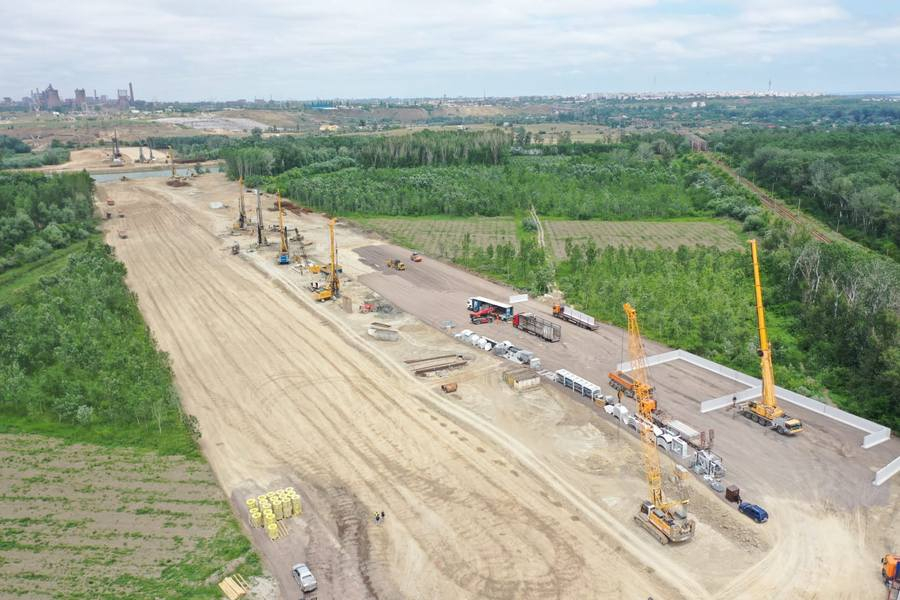 Au început forajele pentru podul peste Siret