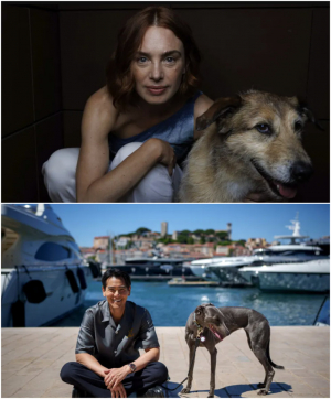 Cățeii, vedete şi pe covorul roşu la Cannes