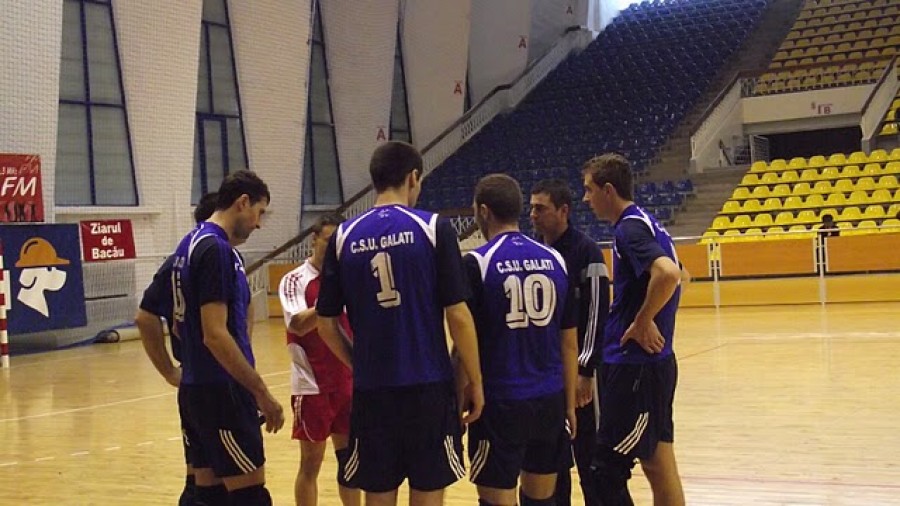 Divizia A1 de volei masculin: CVM Tomis Constanţa - CSU Galaţi 3-0