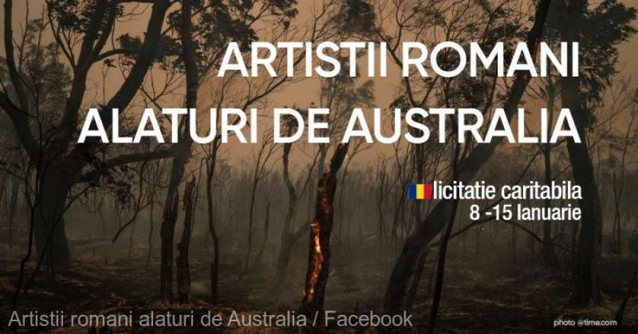 Donaţii ale artiştilor pentru Australia