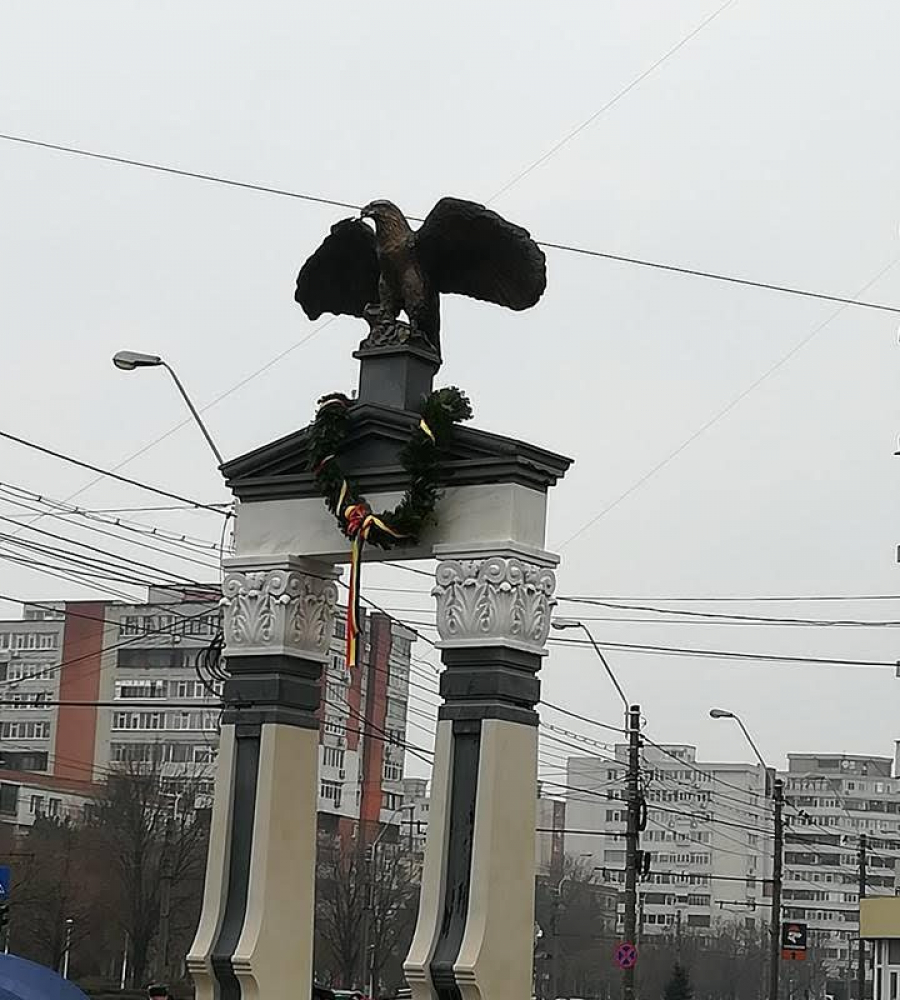 Ziua Galaţiului eroic, la monumentul Apărătorilor oraşului