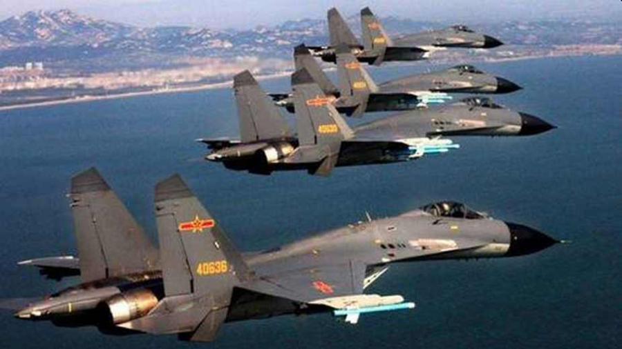 Zeci de avioane chinezeşti, în jurul Taiwanului