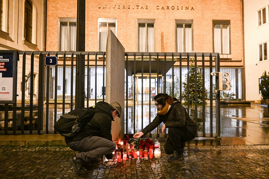 Doliu național în Cehia, după masacrul de la Universitatea Carol din Praga