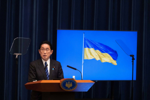Premierul japonez Fumio Kishida, vizită surpriză la Kiev!