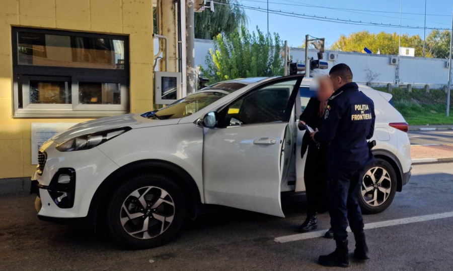 Ucrainean cu permis de conducere fals