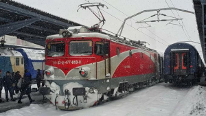 Traficul feroviar, în condiţii normale de iarnă