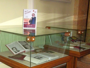 Miniexpoziţie Mircea Eliade la Biblioteca Județeană