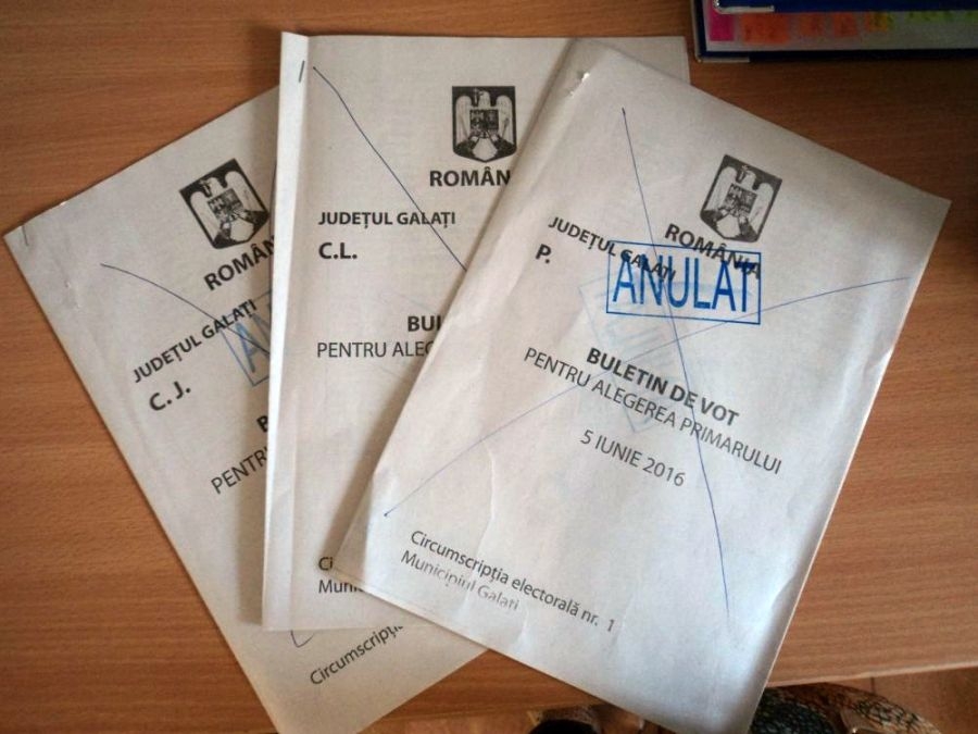 UPDATE/ 46,1 la sută dintre gălăţeni au votat la alegerile locale