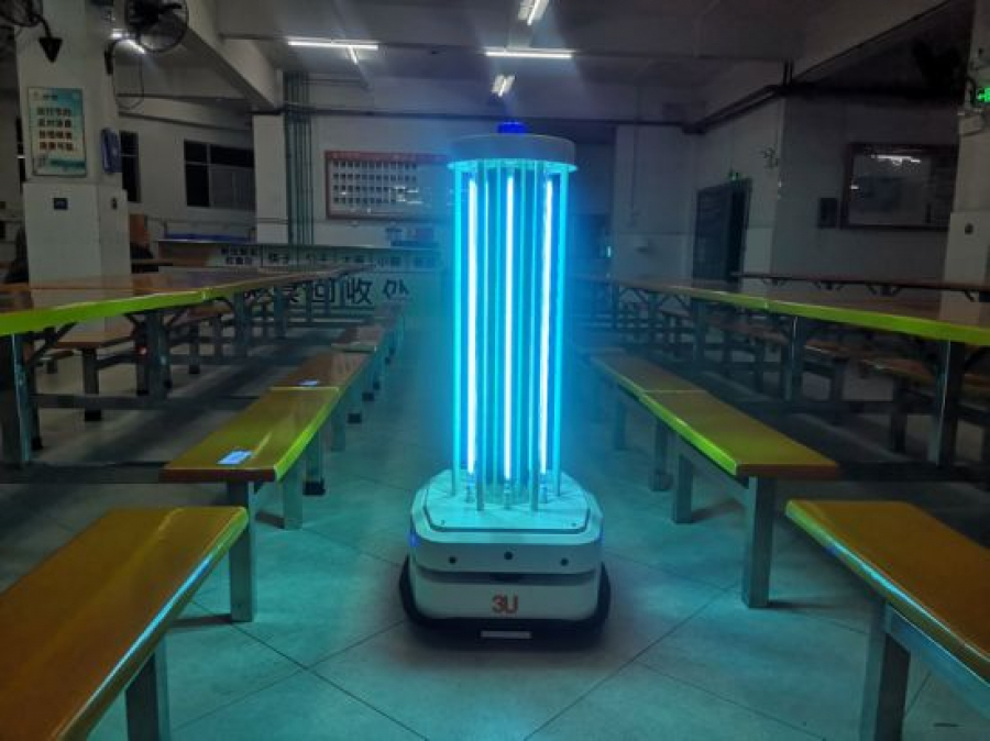 Roboți pentru dezinfecție în școli din comunele gălățene
