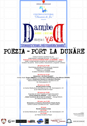 Începe Festivalul &quot;Poezia-Port la Dunăre&quot;