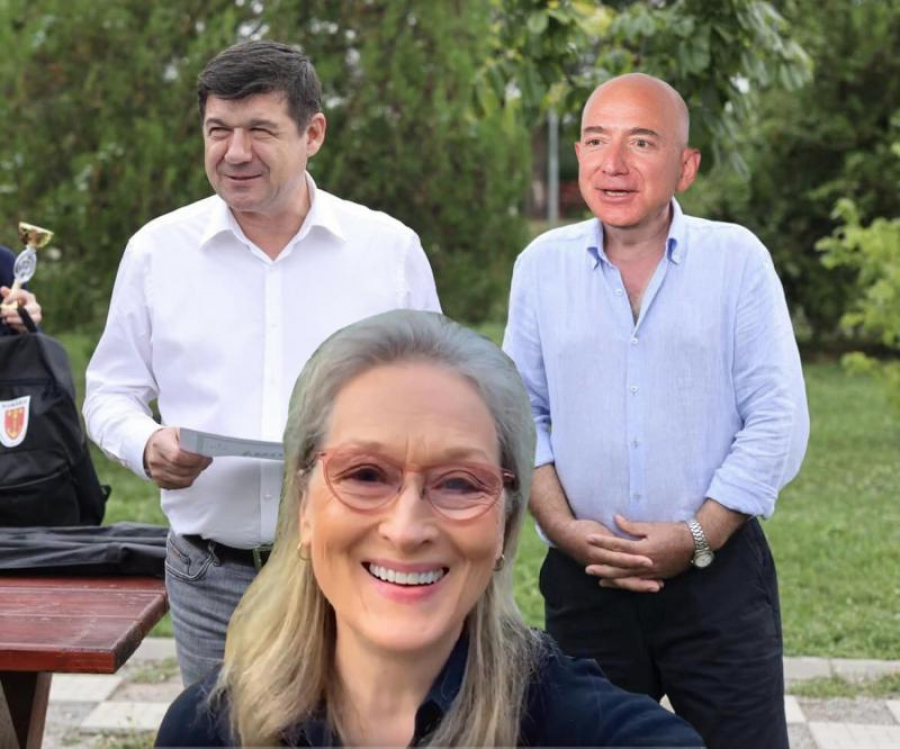 Bezos și Meryl Streep au fost la Gârboavele. PAMFLET