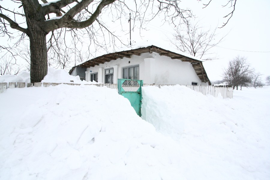 Iarnă foarte grea/ Urgia a răscolit cele patru zări ale judeţului Galaţi