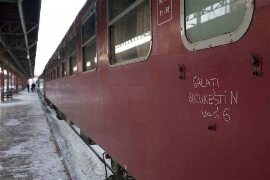 Trafic limitat pe calea ferată