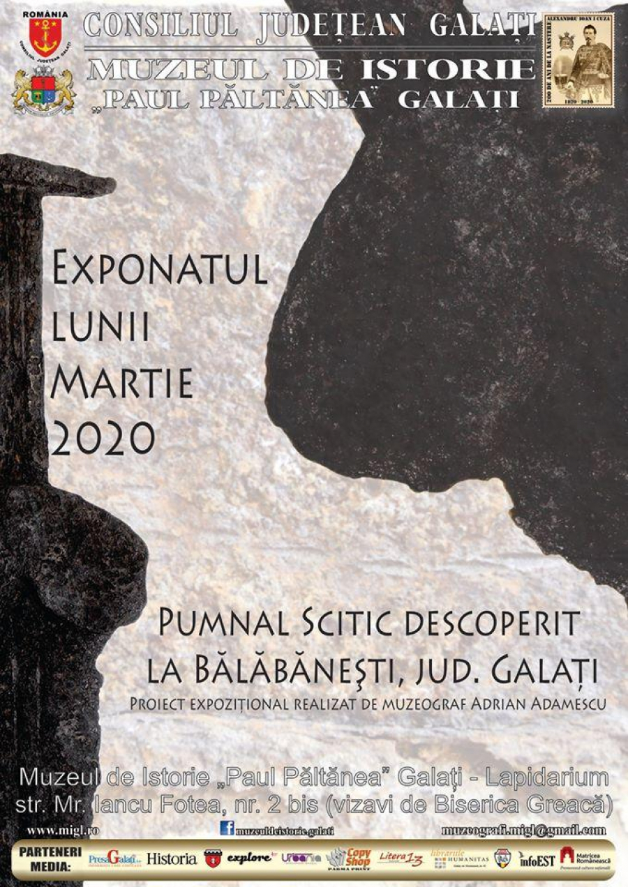 Exponatul lunii martie, la Muzeul de Istorie din Galaţi