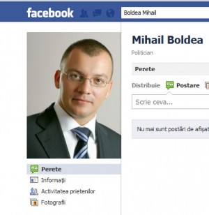 Deputatul Boldea a &quot;dispărut&quot; de pe Facebook - Prietenii îi cântau &quot;La puşcărie!&quot;