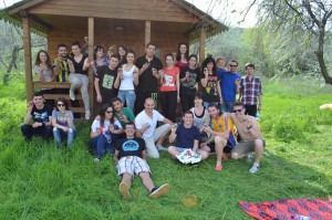 Studenţi străini şi români au încondeiat ouă la Galaţi