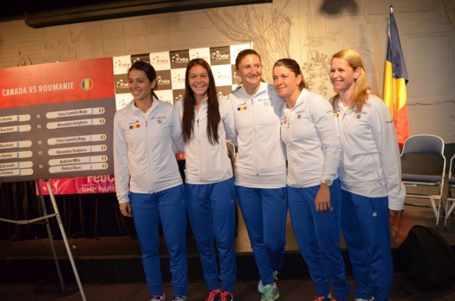 Echipa României va juca pe teren propriu în „sferturile” Fed Cup