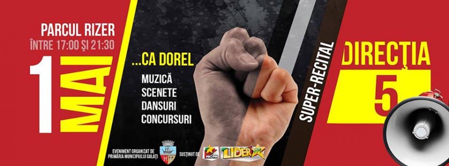 Ce a pregătit Primăria pentru 1 mai/ Distracţie şi concert Direcţia 5, în Parcul Rizer