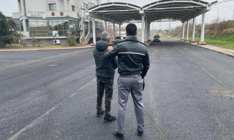 Condamnat pentru violenţă în Italia, prins la graniţa cu Moldova