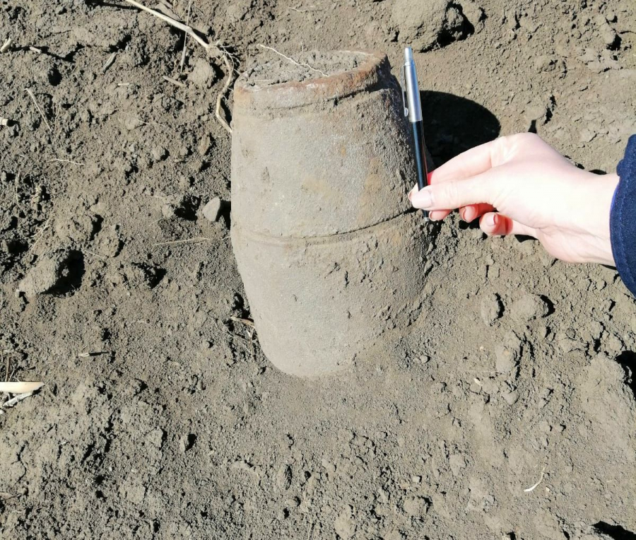 Bombă de 100 de kilograme, descoperită în comuna Munteni