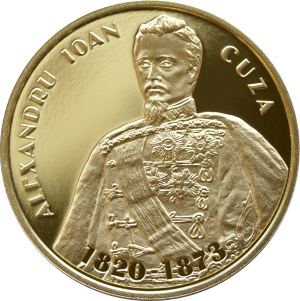 Monede dedicate lui Alexandru Ioan Cuza