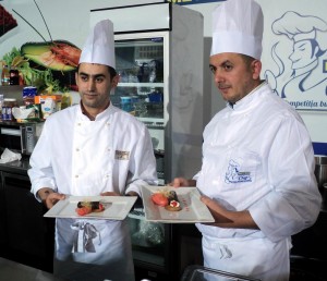 La Metro Chef 2012, doi gălăţeni le-au luat faţa bucătarilor din România