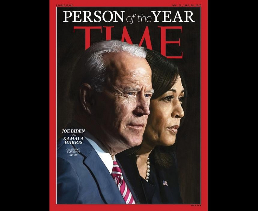 Joe Biden și Kamala Harris, personalitățile anului