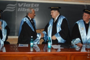 Florea Chiriac, Doctor Honoris Causa al Universităţii „Dunărea de Jos”