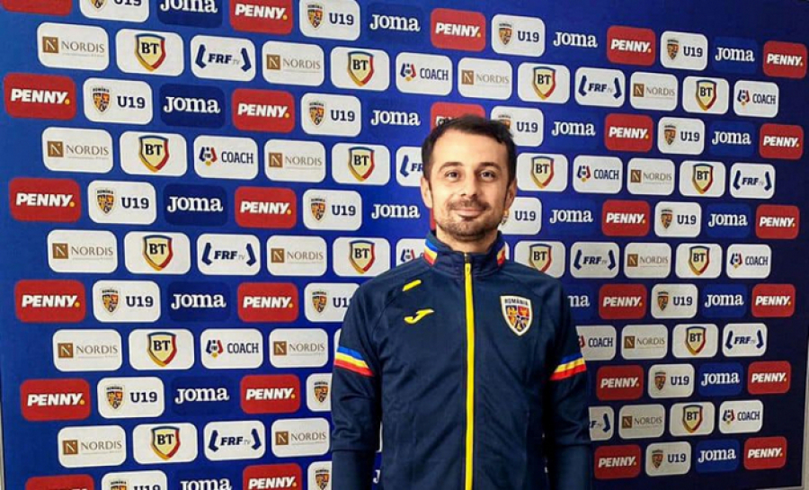 Gălățeanul Alex Ciobanu, în stafful echipei naționale de fotbal U19