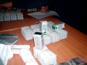 Vigilenţa poliţiştilor de frontieră: Anabolizante confiscate la Oancea