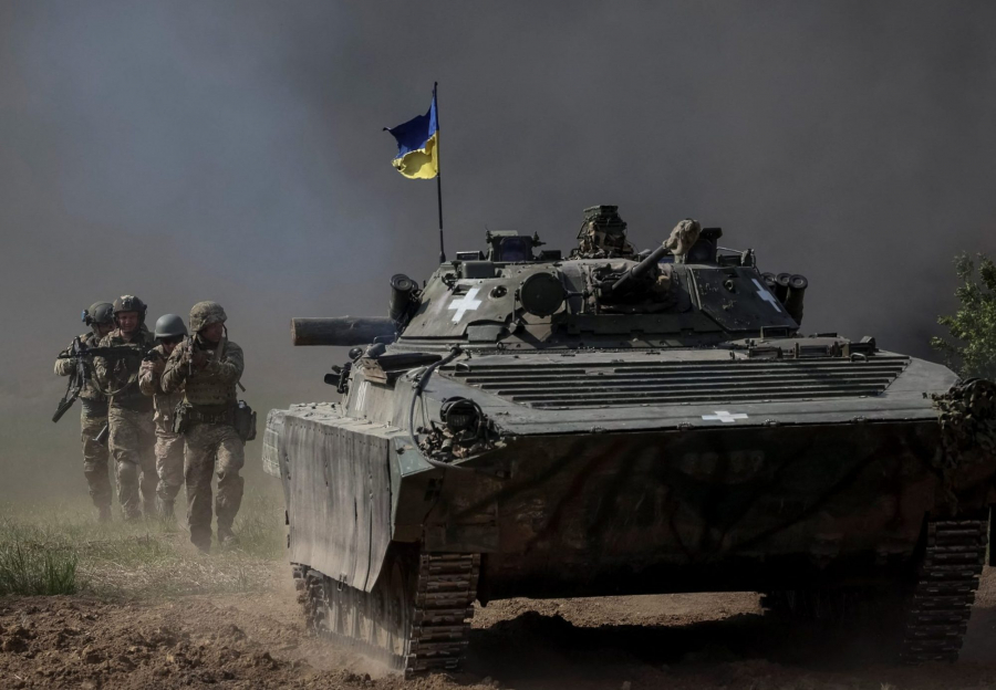 Zelenski a confirmat contraofensiva Ucrainei
