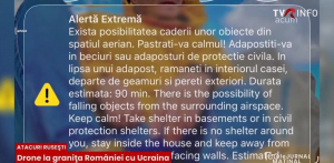 Noi atacuri ruse la graniţa cu Rom&acirc;nia. Mesaj RO-ALERT pentru tulceni