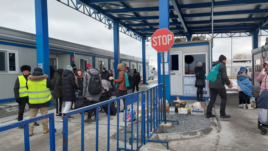Peste 1.400 de ucraineni au intrat în Galați în acest weekend
