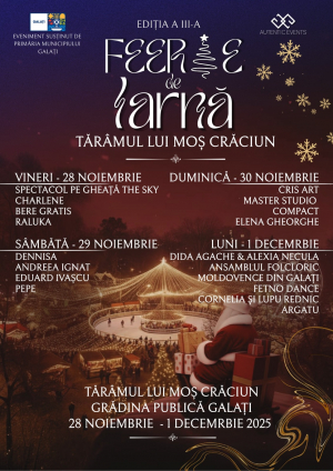 Începe distracția de Sărbători. Când au loc primele concerte în Grădina Publică  