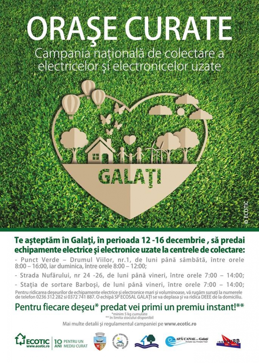 Start la reciclare | Colectează şi tu electricele şi electronicele uzate