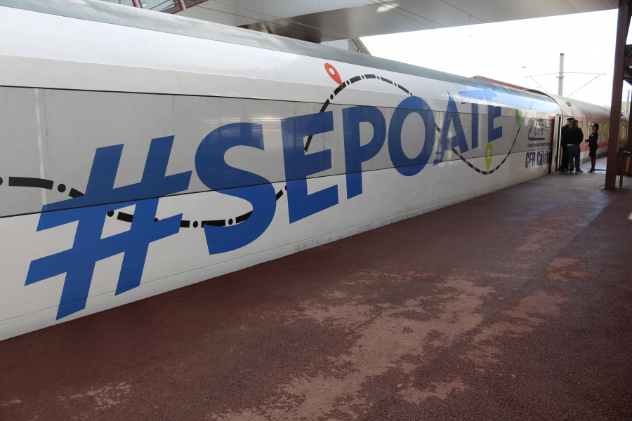 Eurovagonul campaniei #SEPOATE a ajuns şi la Galaţi. România trebuie să fie normală! (FOTO)