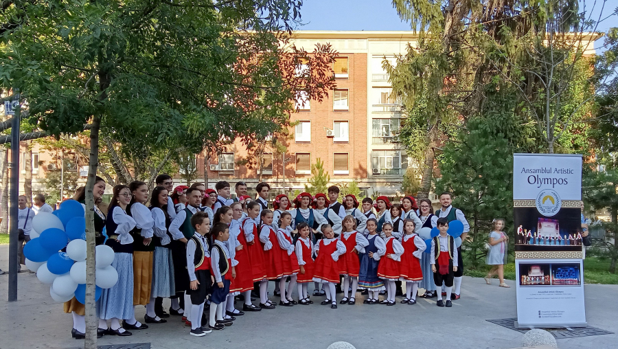 Ansamblul „Olympos”, ambasador al Galațiului