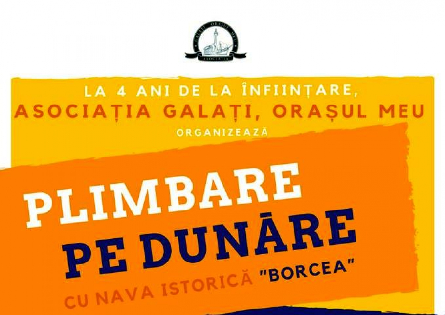 Plimbare pe Dunăre cu nava ”Borcea”