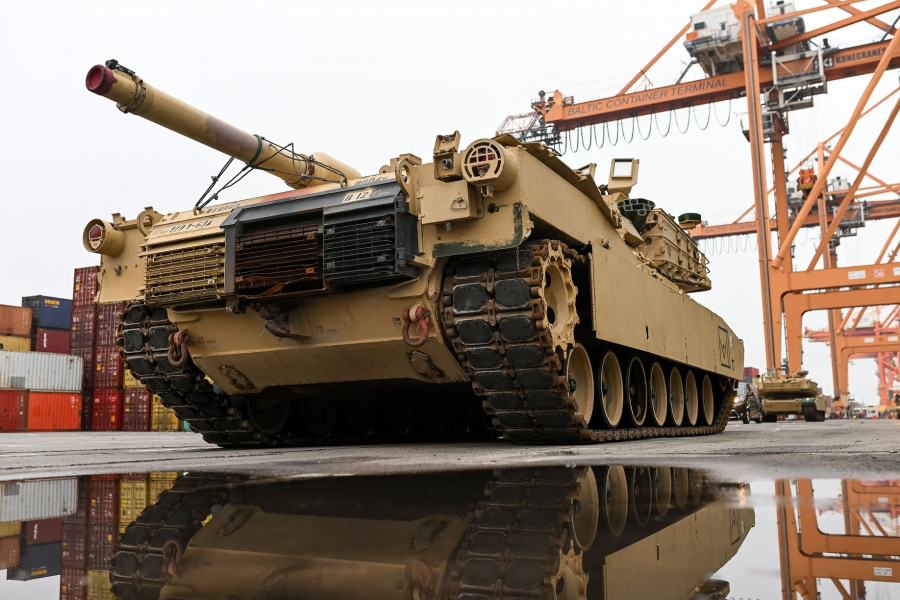 Tancurile Abrams ajung în Ucraina săptămâna viitoare