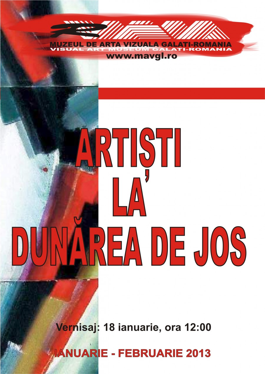 Un altfel de remember MIS: Expoziţia “Artişti la Dunărea de Jos”