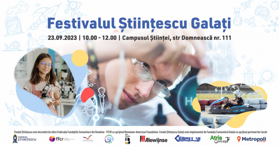 Festivalul "Ştiinţescu" - invitaţie la experimente ştiinţifice şi tehnice la Galaţi