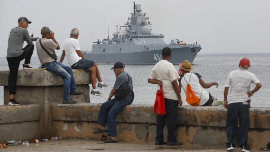 Flota rusă a acostat la Havana