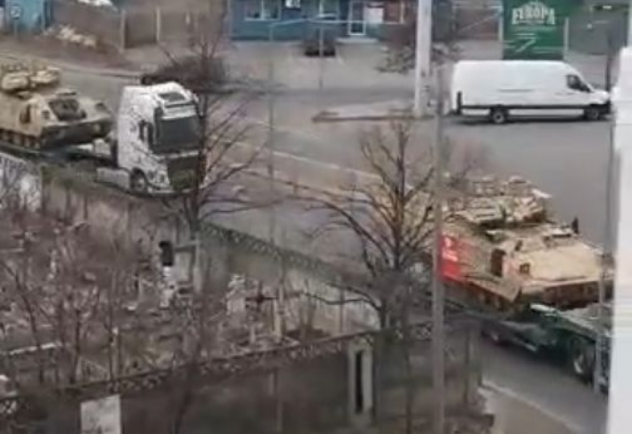 UPDATE Mişcări de tehnică militară la intrarea în Galați dinspre Şendreni (VIDEO)