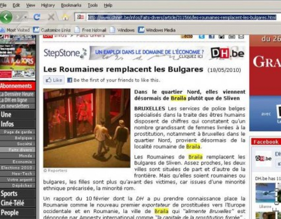 Denigrarea României în ziarul belgian „La Derniere Heure”
