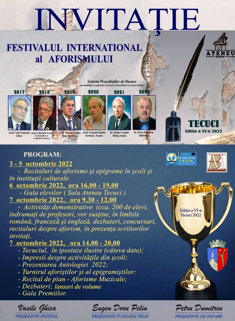 Eveniment internaţional de anvergură la Tecuci