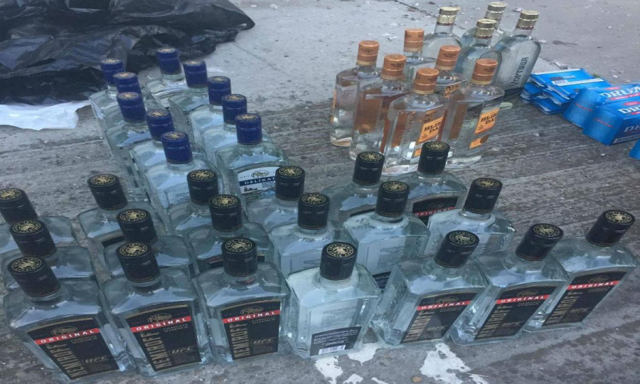 Contrabandistă de duty-free, prinsă în trafic