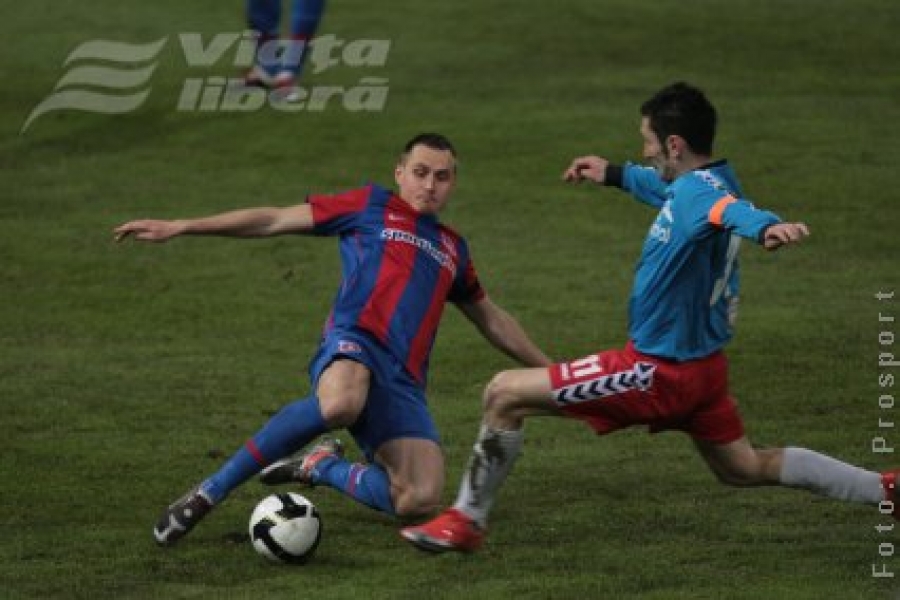 Oţelul pierde la Steaua, 0-1, însă merita măcar un egal