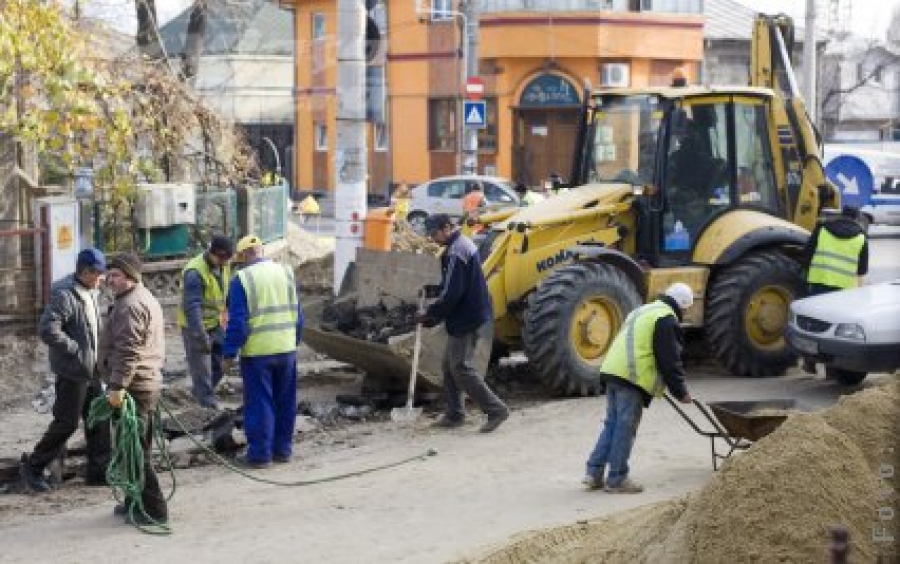 Galaţiul, ca o groapă