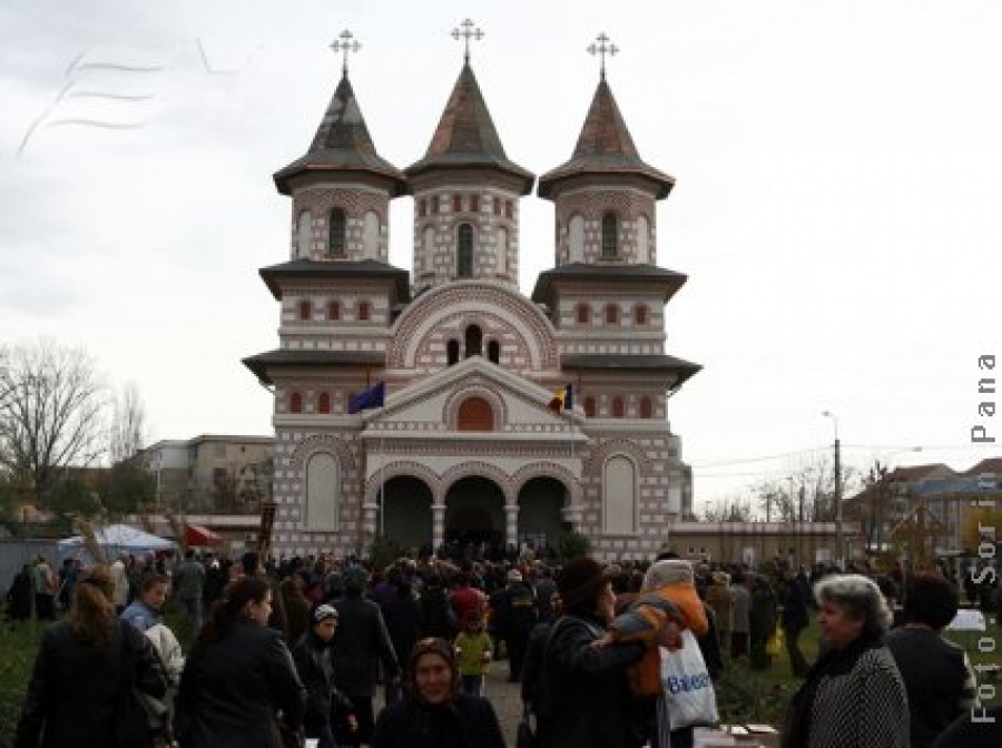 Privegherea la Biserica „Sfântul Mina”