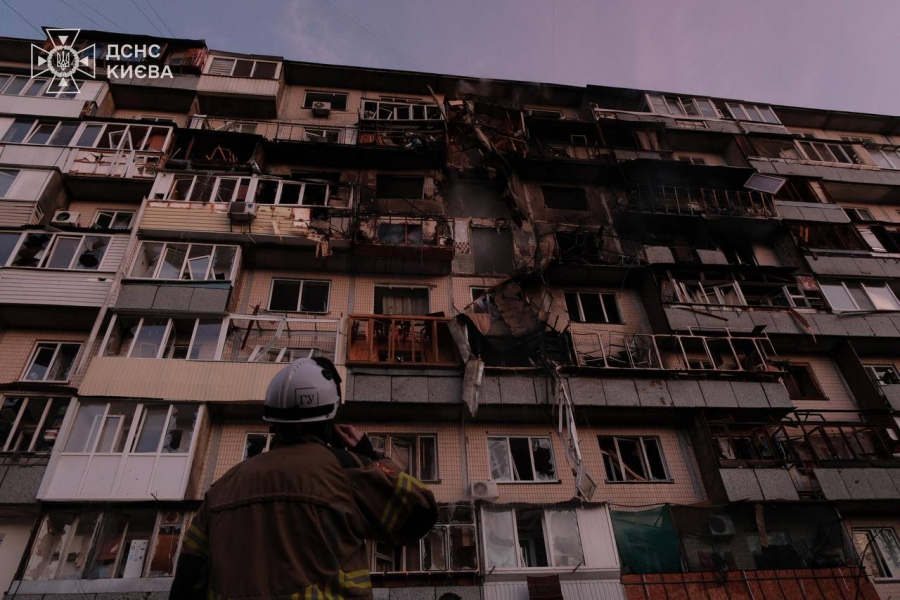 Unul dintre cele mai distructive atacuri asupra Kievului: Zeci de rachete și sute de drone